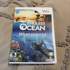 Endless Ocean Blue World (Nintendo Wii, 2010) Complete CIB W/ Manual (Tested)
