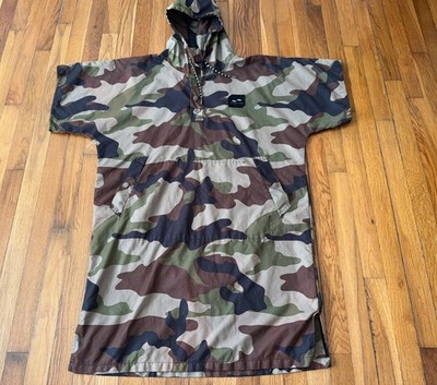 Slowtide  Quick-Dry Hooded Changing Poncho Camo Unisex Size S-M