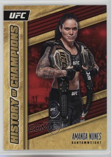 Amanda Nunes #HC-AN 2021 Panini Instant UFC History of Champions card