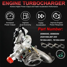 Turbo charger For Chevrolet Chevy Cruze Sonic Trax Buick Encore 55565353 1.4L