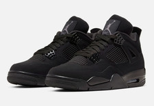 AJ4 air jordan 4 Black Cat  2025  Men's Size 8-12 Fast Shipping