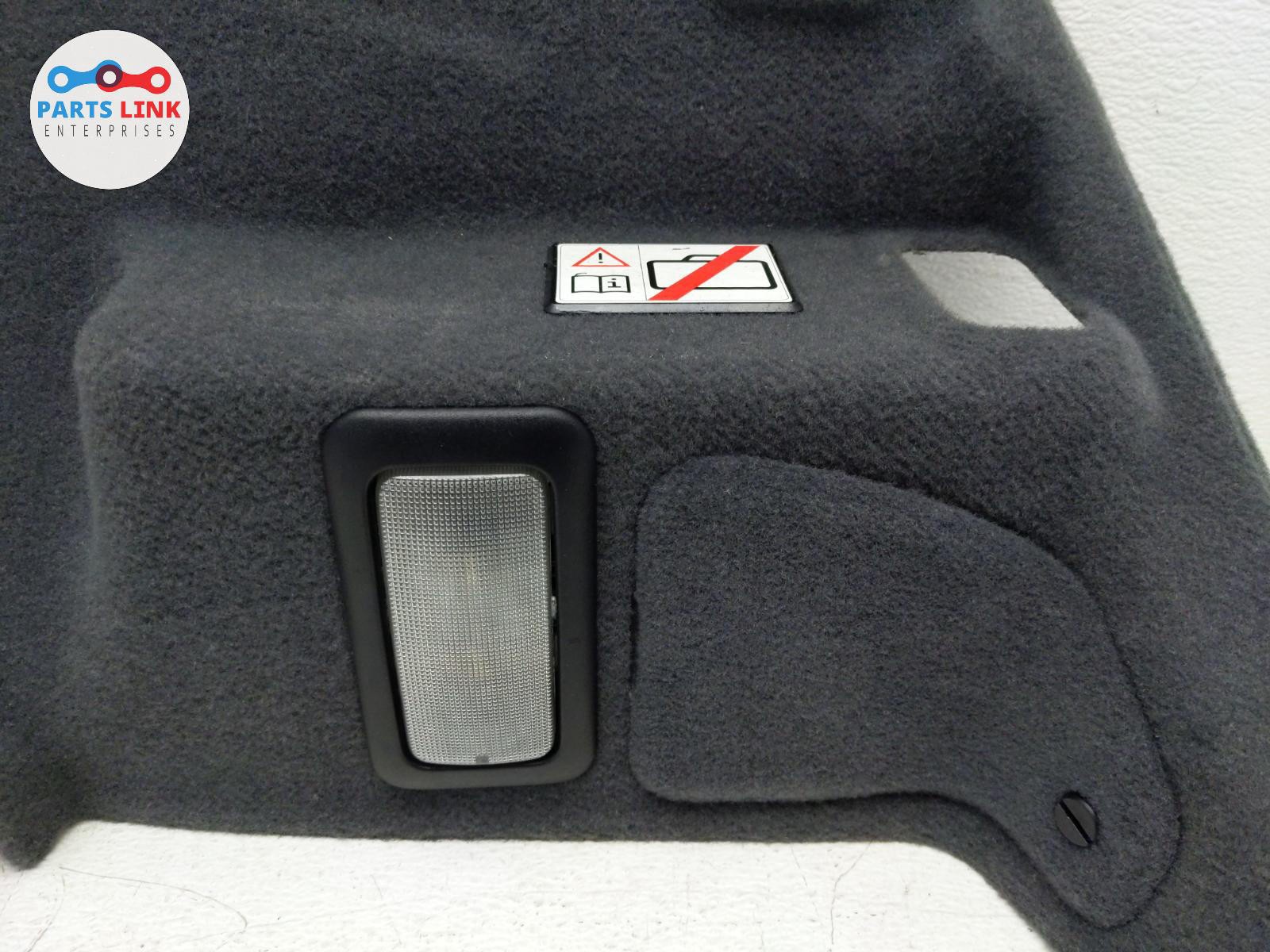 08-14 FERRARI CALIFORNIA F149 REAR RIGHT QUARTER INNER PANEL CARPET TRUNK TRIM
