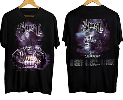 Ghost Skeletour World Tour 2026 Shirt, Ghost Band Merch T-ST-Shirt