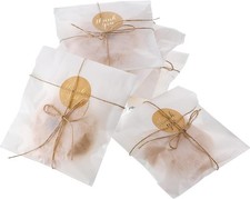 100 Pieces Glassine Wax Paper Bag 5" x 7" Cookie Sleeves Bags, 100