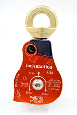 Rock Exotica Omni-Block Double Swivel 2.6  Pulley MHP55 - Orange