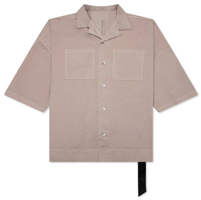 DRKSHDW by Rick Owens Magnum Tommy Shirt ''Dust Brown'' Size Large (MSRP: $890)