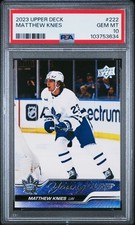 2023 UD #222 MATTHEW KNIES PSA 10