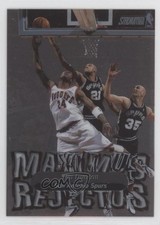2001-02 Topps Stadium Club Maximus Rejectus Tim Duncan #MR3 HOF 09is