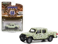 Greenlight 61030F 1/64 2022 Jeep Gladiator Pickup Truck "U.S. Army"