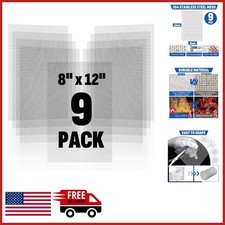 Rust Free 304 Stainless Steel Mesh Screen 8" x 12" for Garden and Ventilation