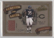 2003 Playoff Absolute Memorabilia Leather and Laces 28/250 Anthony Thomas 0l16
