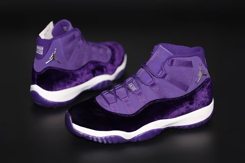 jordan 11 heiress purple
