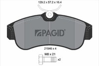 Bremsbelagsatz BremsklöTze FüR Nissan Almera II Hatchback N16 Primera P10