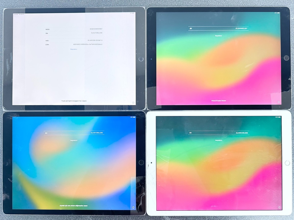 4 x Apple iPad Pro 2nd Gen 64GB, 12.9 in - Salvage | eBay