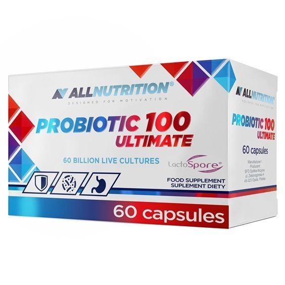 Allnutrition Probiotic 100 Ultimate - 60 Caps - Image 3