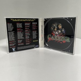 Carrier (Sega Dreamcast, 2000) Complete CIB W/ Registration & Manual - Tested