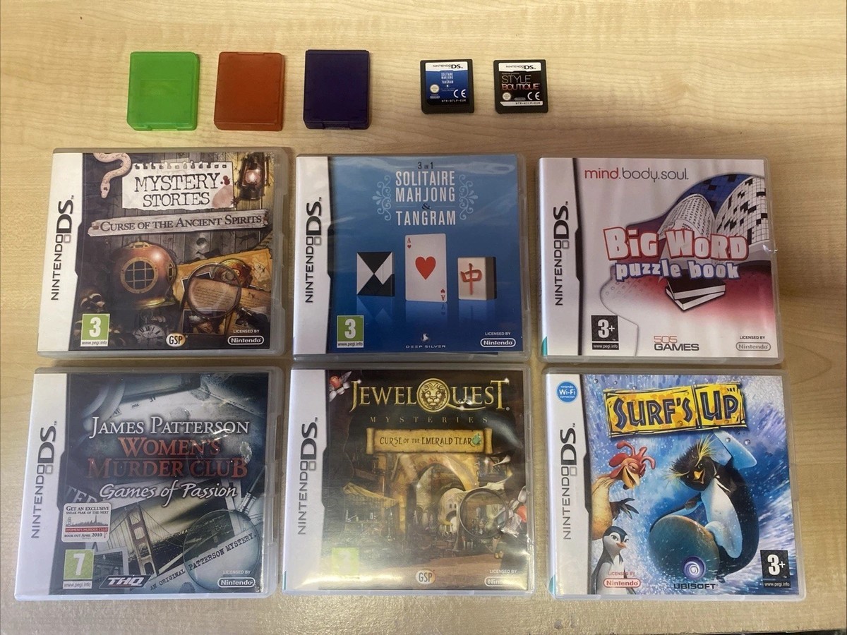 Nintendo Ds Games Bundle Great Games With Cartridge Covers