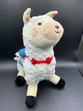 FAO Schwarz 14" Plush LED Llama With Sound Stuffed Animal Plush Toy Used w/ Tags