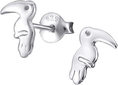 Damen-Ohrstecker Vogel Colibri Sterling Silber 925