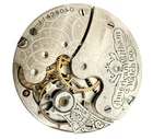 Antique 6s Waltham Seaside Nickel Finish Pocket Watch Movemnt