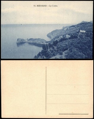 Postale .Spain MIRAMAR-La Costa Coast 1913