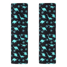 Accmor Car Seat Straps Shoulder Pads for Baby Kids,Soft Little Dinosaur