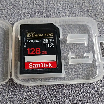 SanDisk Extreme PRO SDXC UHS-I Speicherkarte 128 GB 170MB/s V30 U3
