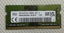 SK Hynix (4GB) 1Rx16 DDR4 PC4-3200AA Laptop RAM (HMA851S6DJR6N-XN N0 AC)