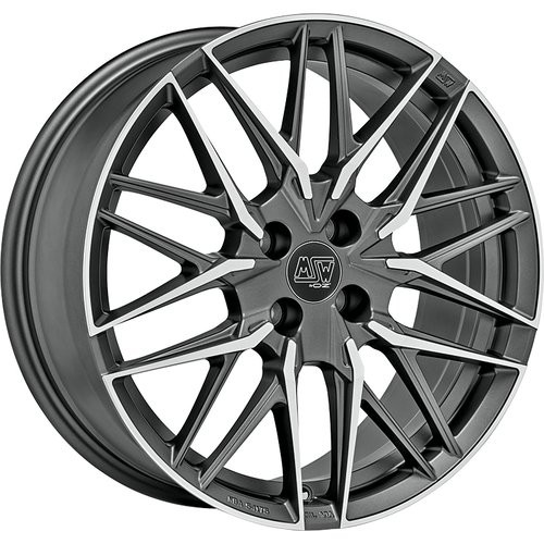 CERCHIO IN LEGA PER JEEP AVENGER 7,5J18"" 4X108 20 65,10 MSW MSW 50-4 MATT GUN ME