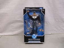 2021 McFarlane DC Multiverse Superman Black Suit Variant Superman the Animated