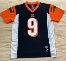 Boys Cincinnati Bengals Joe Burrow NFL Apparel Jersey Size Youth Medium 10/12