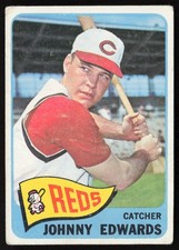 1965 Topps #418 Johnny Edwards