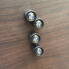 4pcs Hex Fit Bmw Car Wheels Tire Air Valve Caps Stem Dust Cover Black 4pcs Hex Fit Bmw Car Wheels Tire Air Valve Caps Stem Dust Cover Black