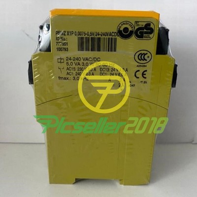 For Pilz PSWZ X1P 777951 Safety Relay 0,0075-0,5V/24-240VACDC