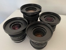 4x Zeiss Cine Mod Lens Set 28mm, 35mm, 50mm, 135mm Canon EF Full Frame