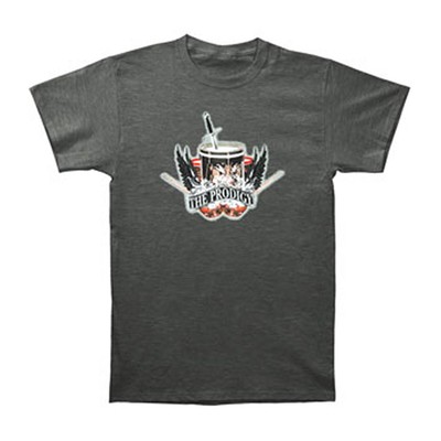 Men's Prodigy Wing Drum T-shirt Medium Grey