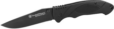 Smith & Wesson Extreme Ops Linerlock Drop Point Folder Plain Edge SWA25