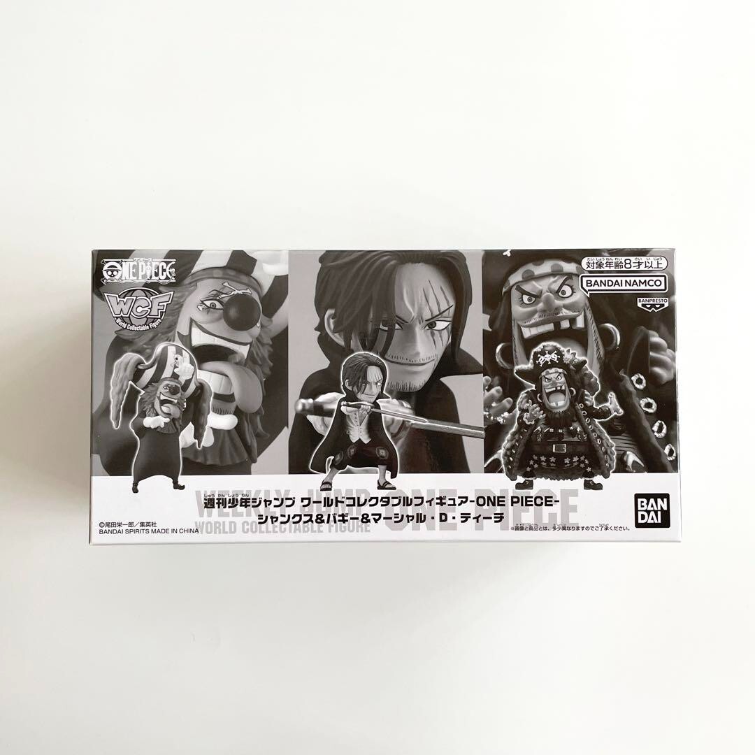 Weekly Jump WCF ONE PIECE (teach ,buggy, shanks) Figure set