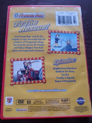 Fireman Sam: To the Rescue! DVD VERY GOOD 884487800014| eBay