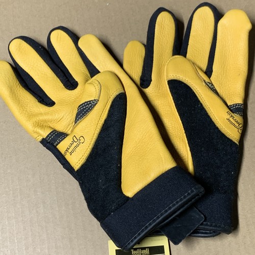 Guanti da meccanico Black Stallion ToolHandz 99DEER Premium Grain pelle di daino medi - Foto 2 di 2