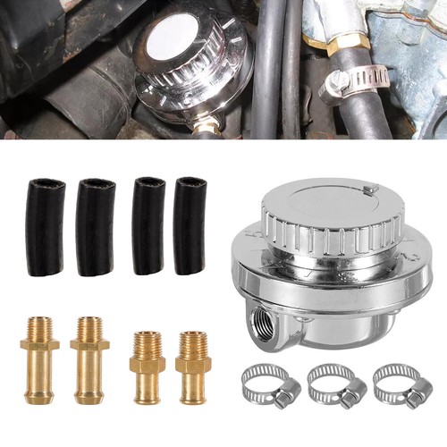 ⭐1-6 PSI Universal Adjustable Fuel Pressure Regulator Kit For Carburetor Engine⭐ - Picture 4 of 14