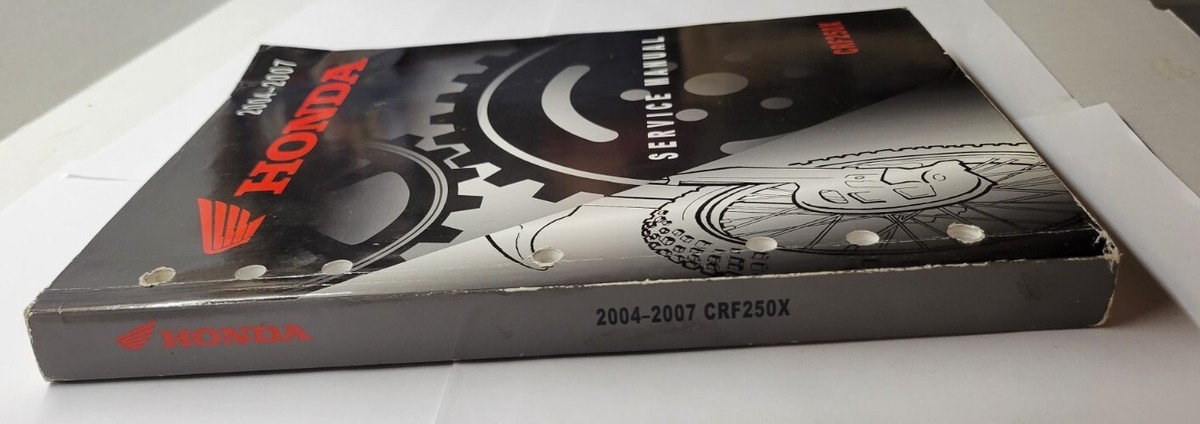 2004 - 2007 Honda CRF250X Service Manual | eBay