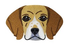 Niedlicher Beagle Hund Patch | Aufbügler | Tier Bügelflicken | Pfoten Aufnäher