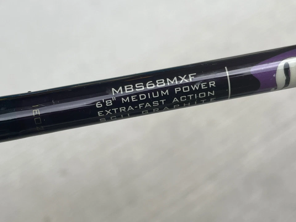 🔥 St. Croix • Mojo Bass Spinning Rod • Wacky Style • 6.8” Med Power • MBS68MXF - Image 2 of 4