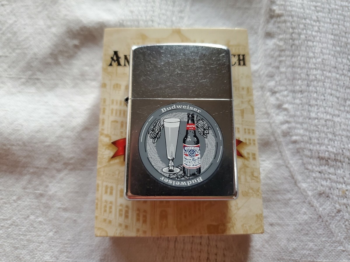 Budweiser Bottle/Glass Zippo Lighter | eBay