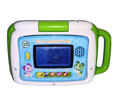 Leap Frog 2-in-1 LEAPTOP TOUCH PAD 2017 Flip Screen Animated LED