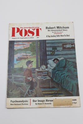 THE SATURDAY EVENING POST 1962 AUGUST 25-SEPTEMBER 1 MAGAZINE- ILLUSTRATED COVER
