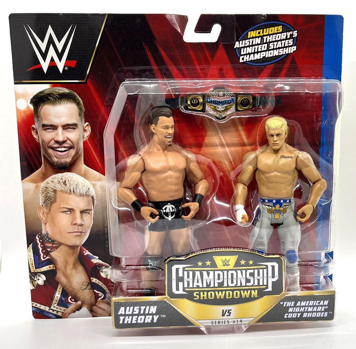 WWE ダスティーローデス WWE Cody Rhodes Series 18 Wrestling Figure Superstar 36