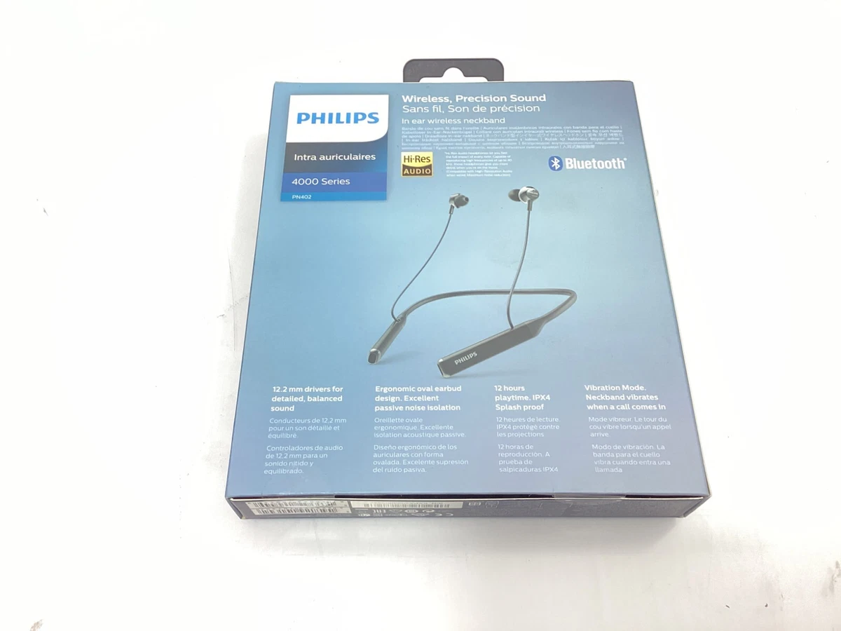 Philips Wireless Bluetooth Headphones BLACK TAPN402BK 27