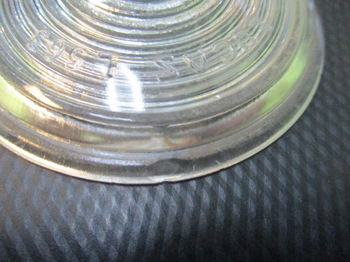 Jaguar MKVII, IX, XK140, XK150, MKII Lucas front turn signal lens 575285, L563 - Picture 2 of 7